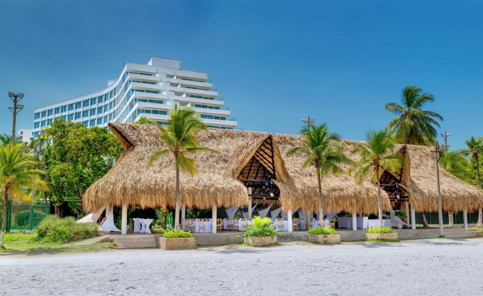 Hilton Cartagena Hotel Exterior foto