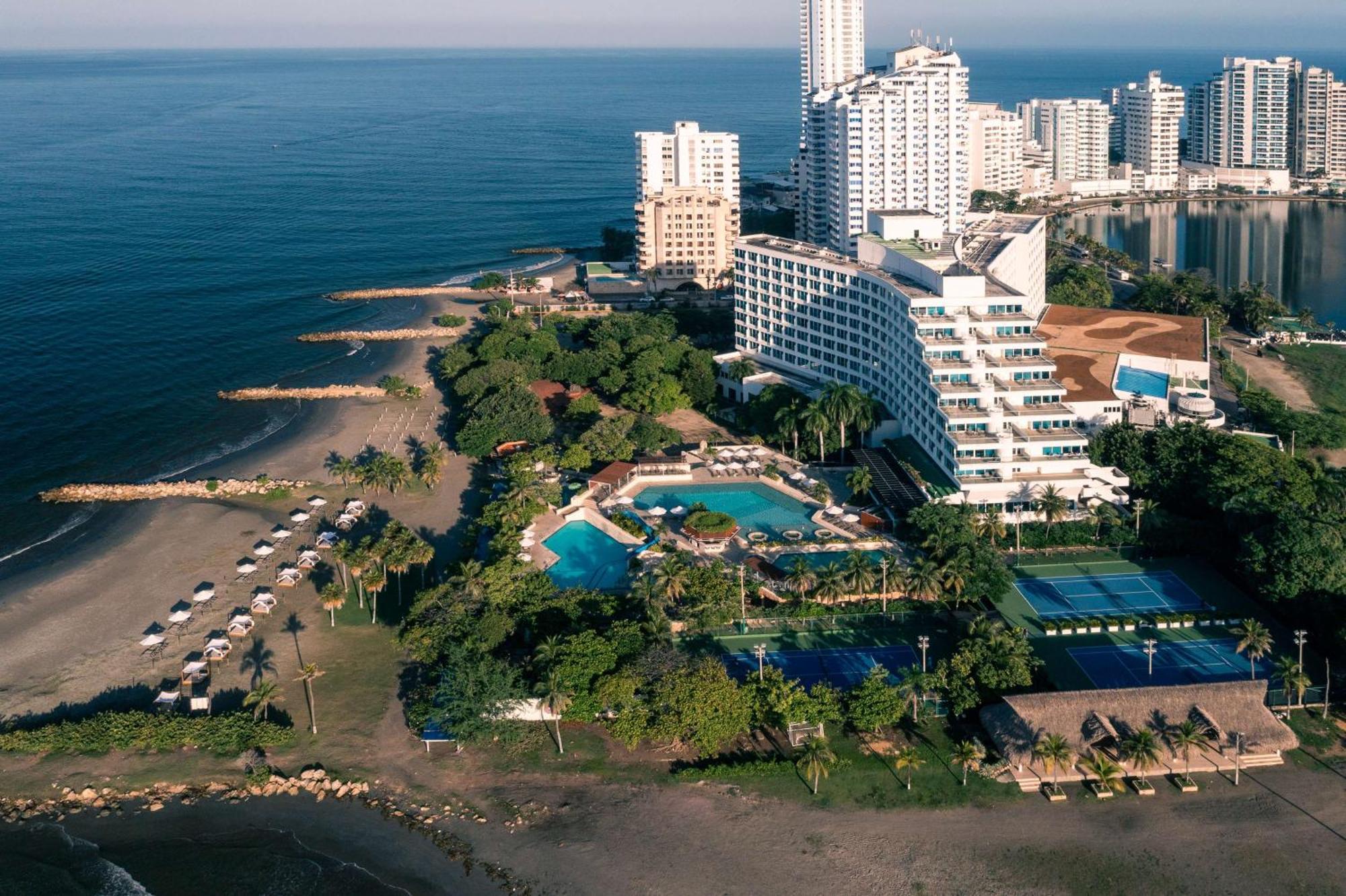 Hilton Cartagena Hotel Exterior foto